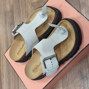 Acne studios sandals sz 37